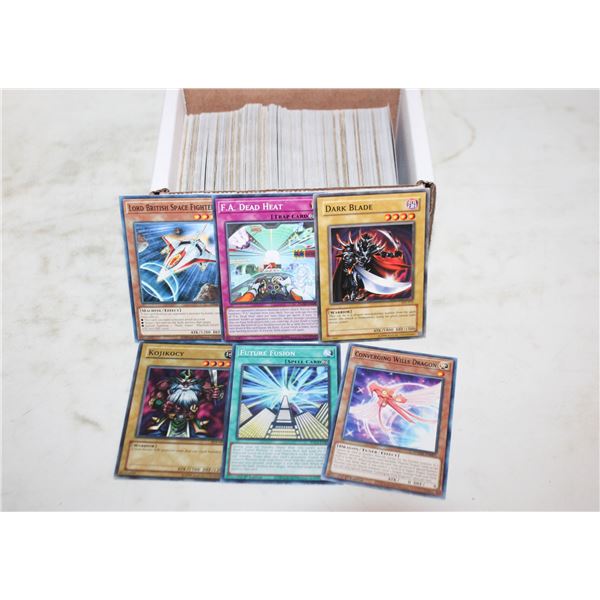 BOX OF YU GI OH CARDS