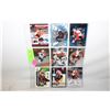 Image 1 : SHEET OF 9 PHILADELPHIA FLYERS CARDS