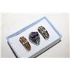 Image 1 : NEW 3PCS/SET RING SET SZ12