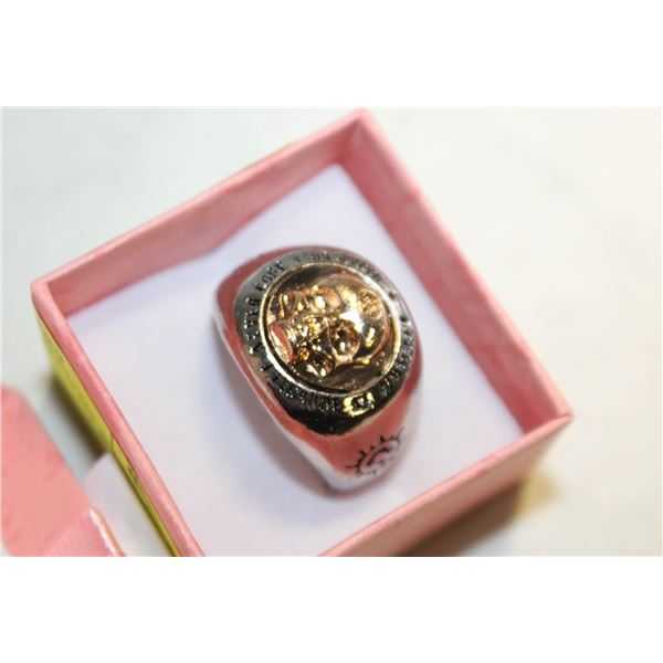 NEW  HARLEY DAVIDSON STYLE BIKER RING SZ11