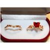 Image 1 : NEW 2PCS/SET RING SET SZ8