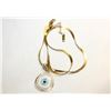 Image 1 : NEW TURKISH NAZAR GLASS EVIL EYED LUCKY NECKLACE