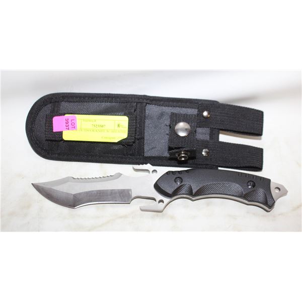 NEW OUTDOOR KNIFE W/ SHEATHE