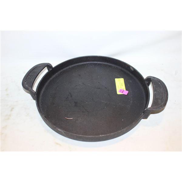 WEBBER 12 INCH CAST-IRON GRIDDLE