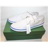 Image 1 : NEW MEN'S LACOSTE MALAHINI DECK CANVAS, SZ 12