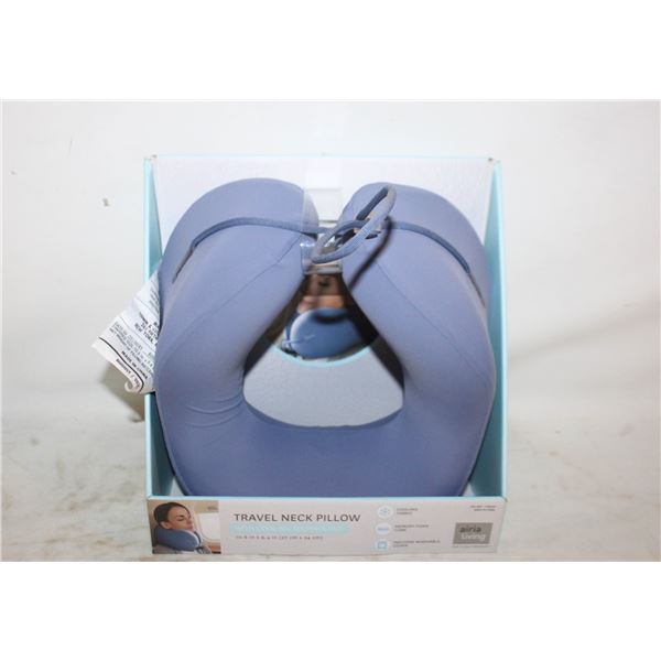 NEW TRAVEL NECK PILLOW W/ COOLING TECHNOLOGY
