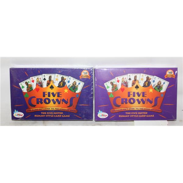 2 PACK SEALED FIVESTAR CROWN BOARD