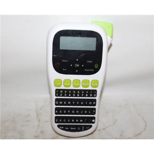 H1100 LABEL MAKER WITH TAPE INKLESS