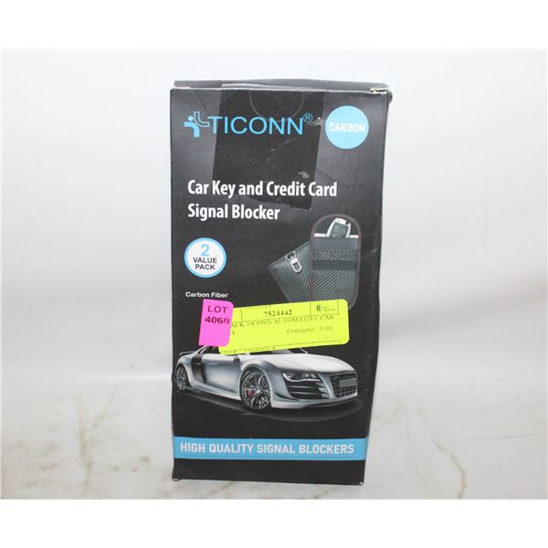 2 PACK TICONN AUTOMATIVE CAR KEY