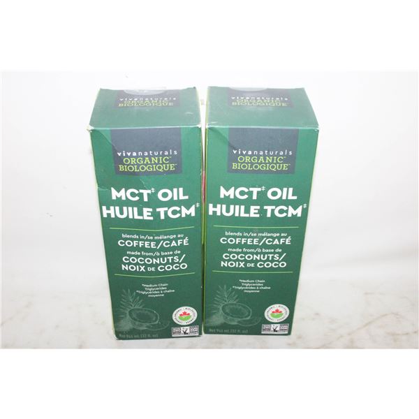 2 PACK MCT OIL ORGANIC FOR KETO