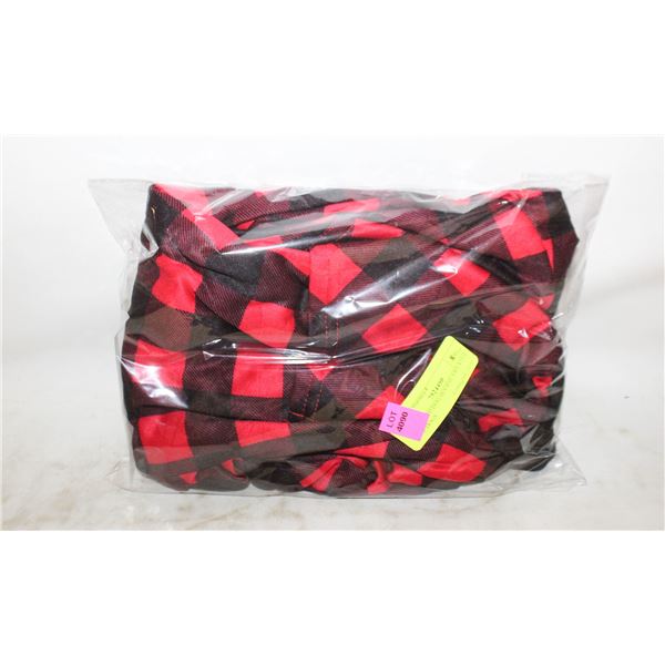 RED PLAID DOG HOODIE SWEATER FOR DOGS