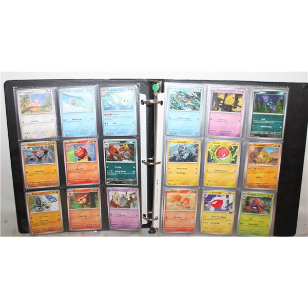 BINDER POKEMON CARDS