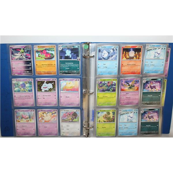 BINDER POKEMON CARDS