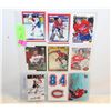 Image 1 : SHEET OF 9 MONTREAL CANADIANS CARDS