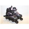 Image 1 : NEW KIDS INLINE SKATES BLACK PINK SZ L