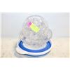 Image 1 : 2 PC VINTAGE PINWHEEL DESIGN LEAD CRYSTAL BOWLS
