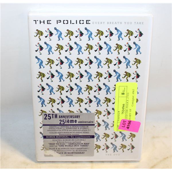 NEW SEALED THE POLICE 25TH ANNIVERSARY OF