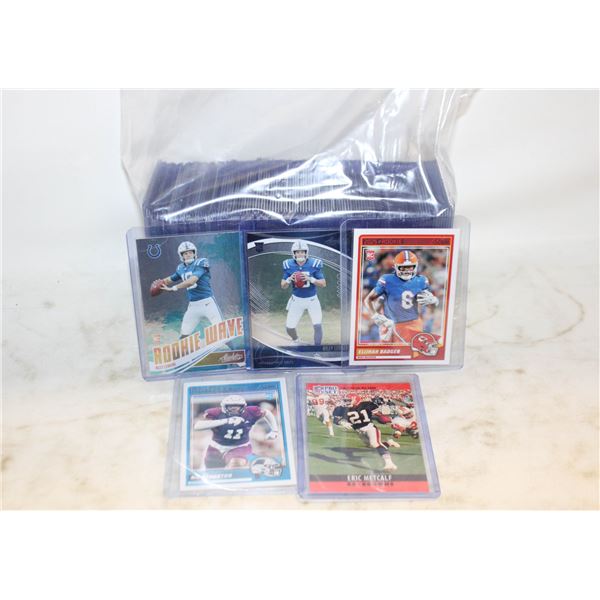 ASSORTED FOOTBALL INSERT CARDS STARS