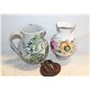 Image 1 : GMUNDER KERAMIC HAND PAINTED PITCHER + POPTTERY