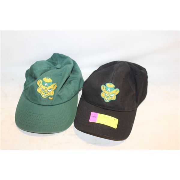 SET OF 2 U OF A GOLDEN BEAR HATS