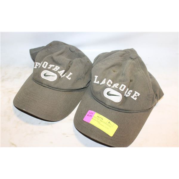 ONE SIZE FITS ALL NIKE FOOTBALL AND LACROSSE HATS