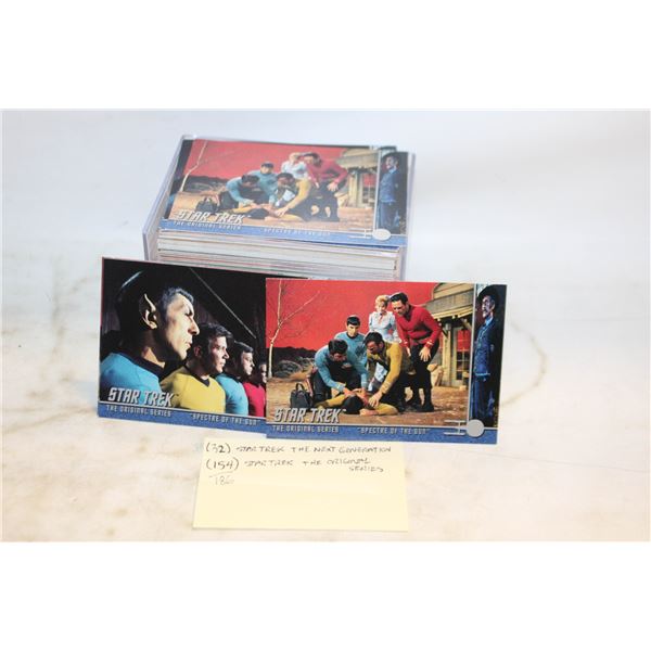 STAR TREK CARDS (154) ORIGINAL SERIES (32) THE