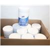 Image 1 : 10 DISINFECTING WET WIPES IN BARREL 75% ALCOHOL