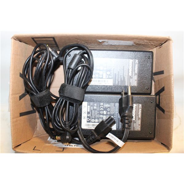2 - LENOVO 19.5 V 7.7 A ADAPTERS