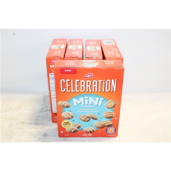 5 BOXES CELEBRATION COOKIES BB MARCH 2026