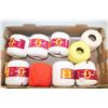 Image 1 : QTY 9 ROLLS OF COTTON THREAD