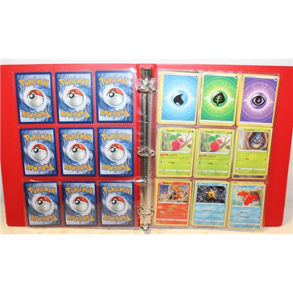 BINDER OF POKEMON CARDS