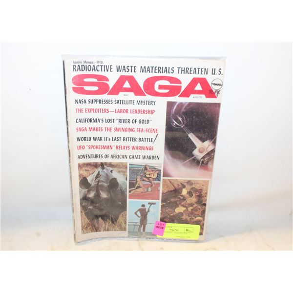 SAGA MAGAZINE AUGUST 1970