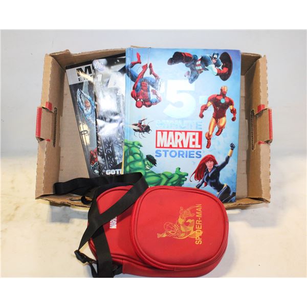 LOT OF 5 MARVEL / DC COLLECTABLES