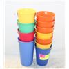 Image 1 : TUPPERWARE GLASS 8 OZ X7 + 10.5OZ X4