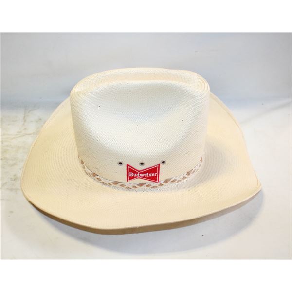 MENS BUDWEISER COWBOY HAT BY BAILEY
