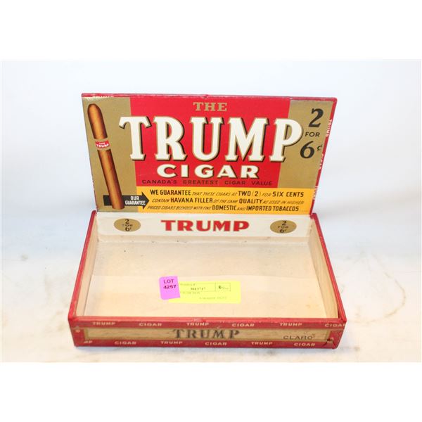 TRUMP CIGAR BOX