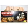 Image 1 : H.M.S. BOUNTY WOOD & BRASS MODEL KIT