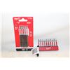 Image 1 : 2 PACK OF MILWAUKEE SCREWDRIVER BITS