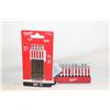 Image 1 : 2 PACK OF MILWAUKEE SCREWDRIVER BITS