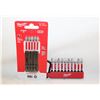 Image 1 : 2 PACK OF MILWAUKEE SCREWDRIVER BITS
