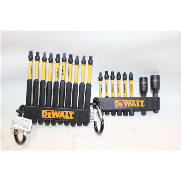 2 PACKS OF DEWALT IMPACT NUT DRIVER AND