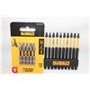 Image 1 : 2 PACK OF DEWALT SCREWDRIVER BITS