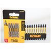 Image 1 : 2 PACK OF DEWALT SCREWDRIVER BITS