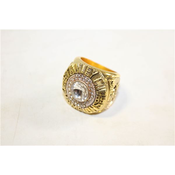 REPLICA 1985 EDMONTON OILERS STANLEY CUP RING
