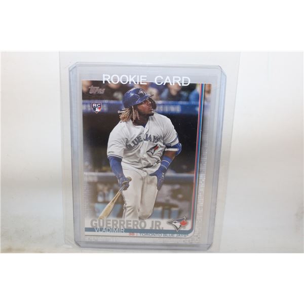 VLADIMIR GUERRERO JR ROOKIE CARD