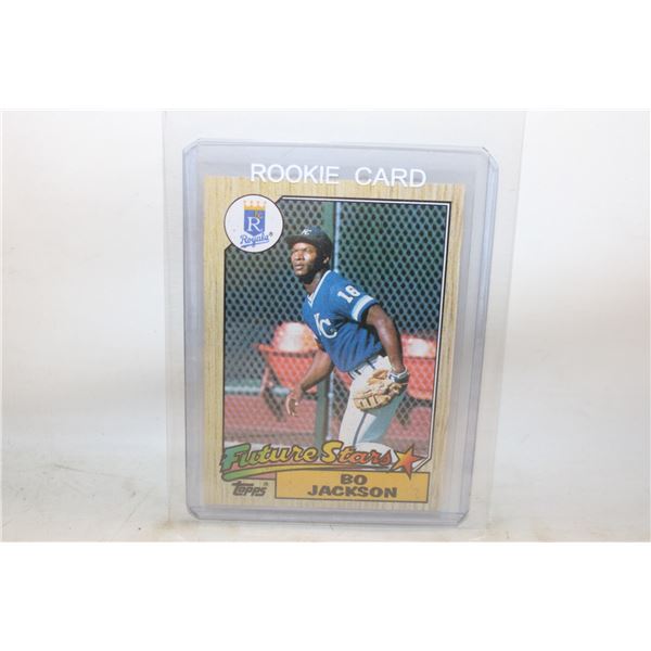 1987 TOPPS BO JACKSON ROOKIE CARD