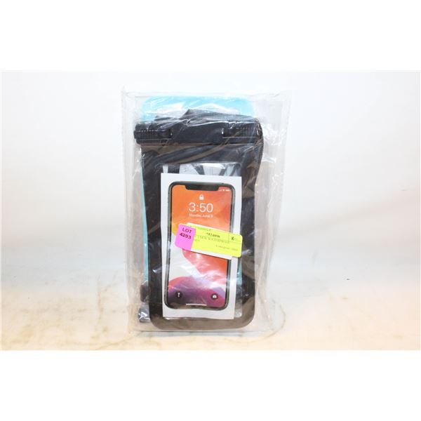 LOT OF 3 NEW WATERPROOF POUCHES