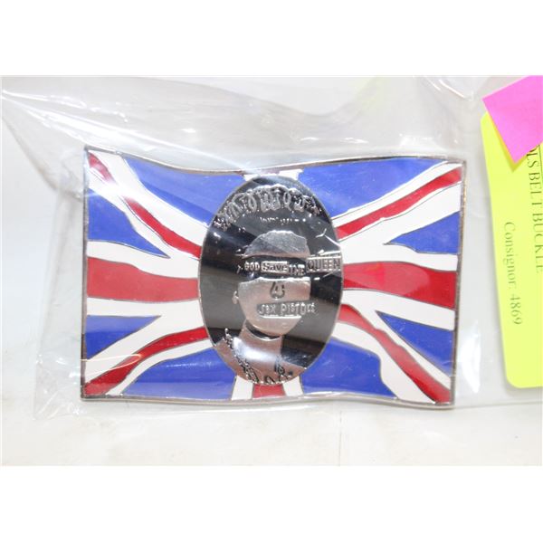 SEX PISTOLS BELT BUCKLE