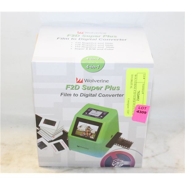 WOLVERINE F2D SUPER PLUS FILM TO DIGITAL