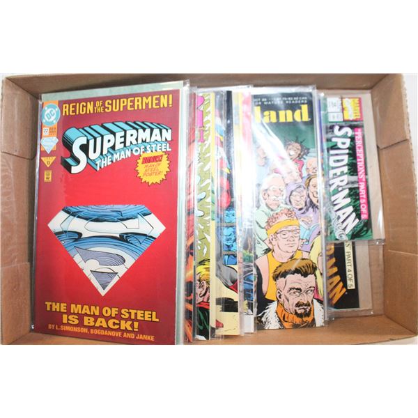 ESTATE COMIC BOOKS BAGGED+BOARDED